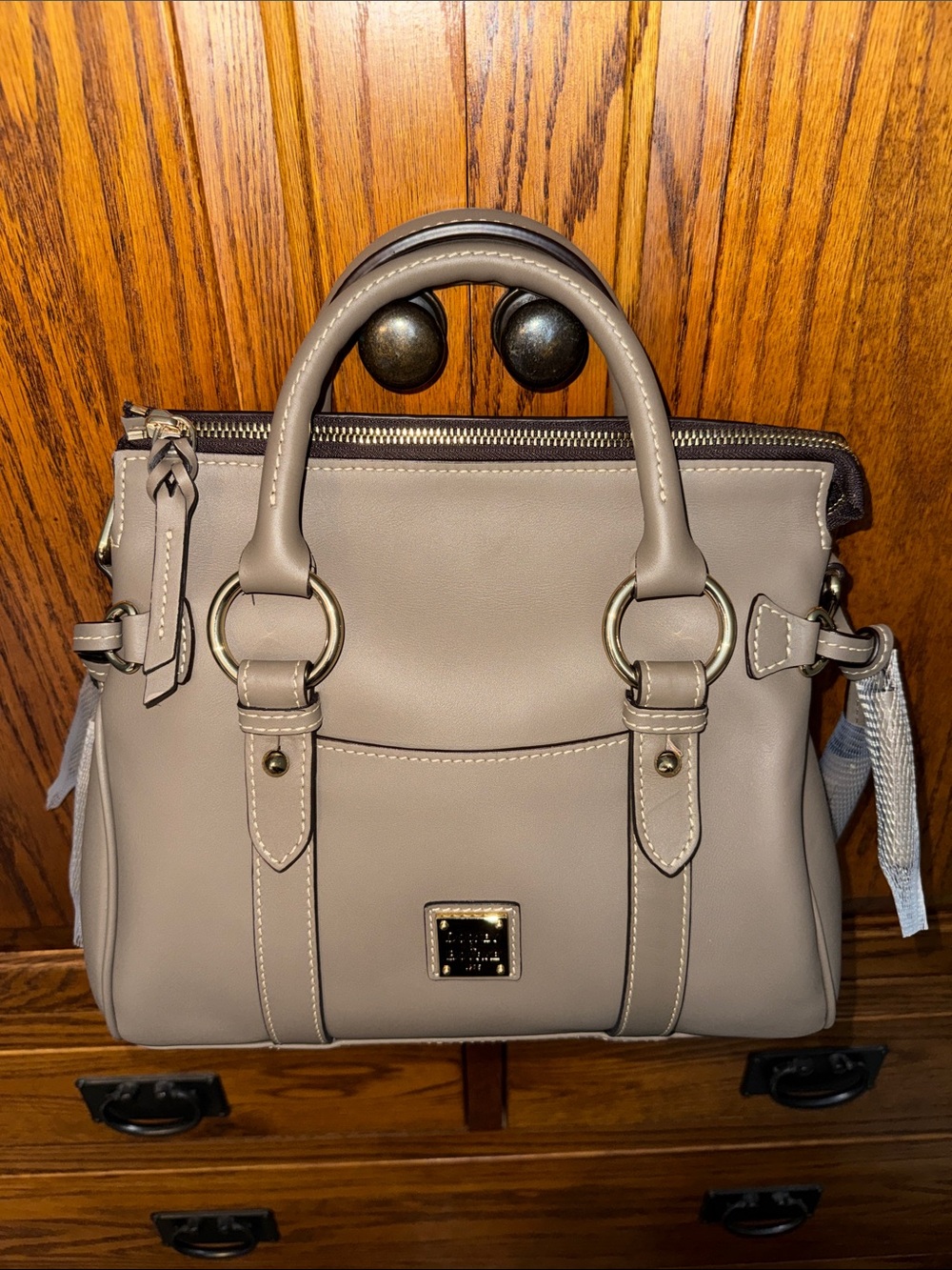 Dooney & Bourke Penrose Satchel 30 with strap